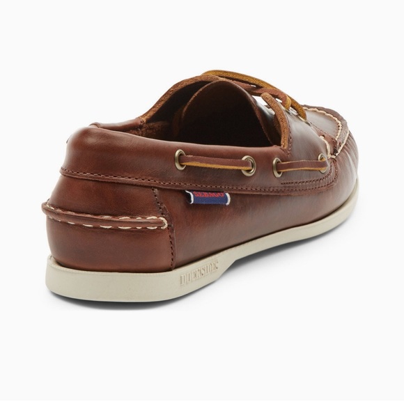 Portland Waxed Brown & Honey Vintage Sebago Docksides Women’s 7.5 - Picture 9 of 16